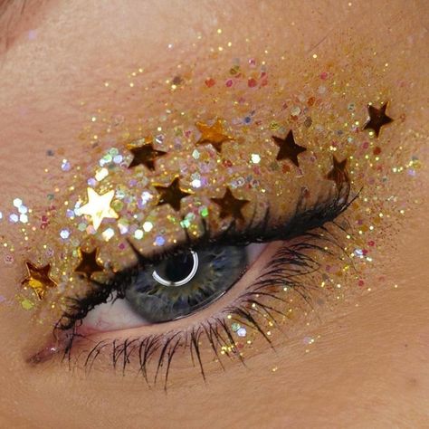 Fearless Makeup, Taylor Swift Makeup, Concert Makeup, Magical Makeup, Formal Makeup, Birthday Makeup, Ethereal Makeup, Beautiful Eye, Body Glitter