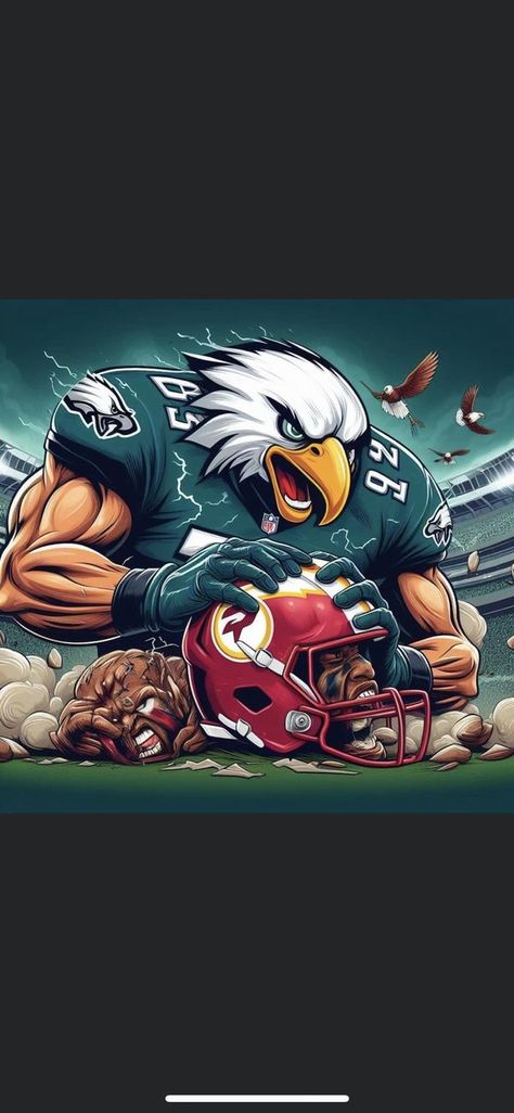 Philadelphia Eagles Rock | Let’s beat those commanders | Facebook Philadelphia Eagles Fans, Eagles Fans, Hell Yeah, National Football League, Philadelphia Eagles, Eagles, Philadelphia, Nfl, Football