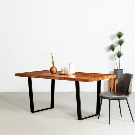 Acacia Dining Table, Acacia Table, Live Edge Wood Table, Natural Wood Table, Acacia Wood Table, Wood Dining Room Table, Live Edge Dining Table, Live Edge Table, Leather Dining