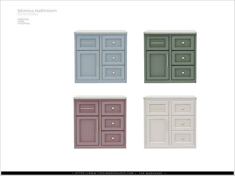 Sims 4 Kitchen Cabinets, Lawrence Photos, Sims 4 Kitchen, Retro Wallpaper Iphone, Tumblr Sims 4, Casas The Sims 4, Coctail Dresses, Bathroom Counters, Sims 4 Cc Furniture