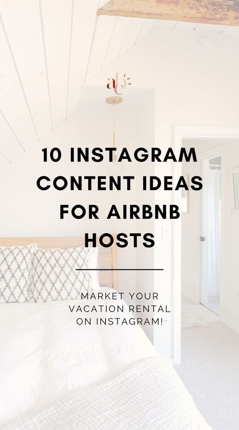 10 Instagram post ideas for airbnbs, from reels to testimonial suggestions + more, to help you market your rental and attract guests. 😍 Airbnb Room Ideas Guest Bedrooms, Highlights Cover For Instagram, Ideas For Airbnb, Vacation Rental Host, Instagram Post Ideas, Airbnb House, Airbnb Design, Airbnb Rentals, Beach Shack Airbnb Room Ideas, Airbnb Room Ideas Guest Bedrooms, Highlights Cover For Instagram, Ideas For Airbnb, Airbnb Room, Airbnb Marketing, Design Airbnb, Reels Cover, Vacation Rental Host