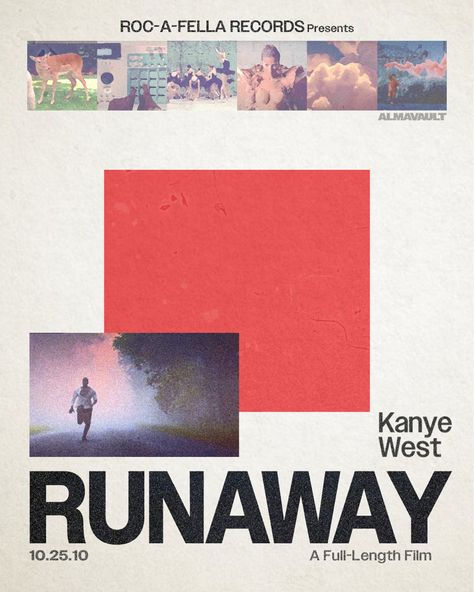 Runaway Kanye West, Kanye West Poster, Roc A Fella Records, Rappers Aesthetic, Kanye West Albums, 90s Rappers Aesthetic, Late Registration, 90s Rappers, All Falls Down