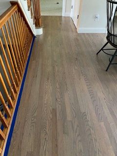 does anyone have pictures of red oak floors with Duraseal Rustic beige Duraseal On Red Oak Floors, Rustic Beige Stain On White Oak, Duraseal Rustic Beige Red Oak, Rustic Beige Stain On Red Oak, Duraseal Stain Colors Red Oak, Rustic Beige Stain, Natural Red Oak Hardwood Floors, Duraseal Weathered Oak, Minwax Rustic Beige Stain