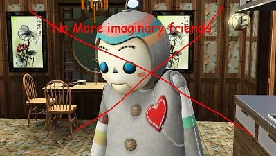 Mod The Sims - NO More Imaginary Friends! Sims 3 Cc Finds, Sims 3 Mods, Imaginary Friends, The Sims 3, Sims 4 Mods Clothes, Imaginary Friend, Sims 4 Mods, Sims 3, Sims Cc