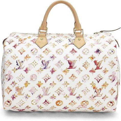 Amazon.com: Louis Vuitton, Pre-Loved Richard Prince x Louis Vuitton Monogram Watercolor Speedy 35, White : Luxury Stores Richard Prince, Speedy 35, Luxury Store, Designer Bags, Exquisite Design, Louis Vuitton Monogram, Bags Designer, Prince, Design Trends