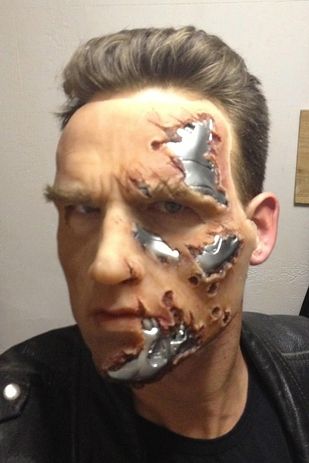 The Terminator | 10 Amazing Makeup Transformations Terminator Makeup, Amazing Makeup Transformation, The Terminator, Amazing Makeup, Special Effects Makeup, Makeup Transformation, Sfx Makeup, Kia Soul, Costume Makeup