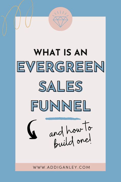 Check out the beginner's guide to evergreen sales funnel so you can make consistent daily sales of your digital offer. Sales Funnel Design, Digital Marketing Tips, Lead Generation Marketing, Make Money From Pinterest, Business Ownership, Business Automation, Instagram Help, Sms Marketing, Sales Funnel