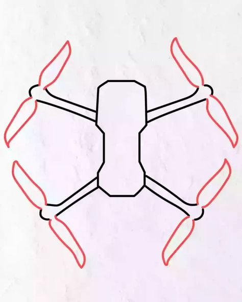 A drone is essentially a flying robot that may be commanded remotely or fly autonomously using software-controlled flight plans embedded in its embedded systems, which work in concert with onboard sensors and a global positioning system (GPS). Most people identify unmanned aerial vehicles as such. Drone Sketch, Drone Drawing, Scary Stories For Kids, Flying Robot, Alphabet Drawing, Embedded Systems, Easy Draw, Global Positioning System, Princess Stories