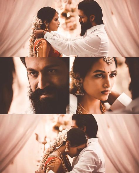 Kgf Chapter 2, Kgf 2, Kgf Photos Hd, Hd Love, Romantic Couple Images, Movie Love Quotes, Bollywood Couples, Cute Romantic Quotes, Actor Picture