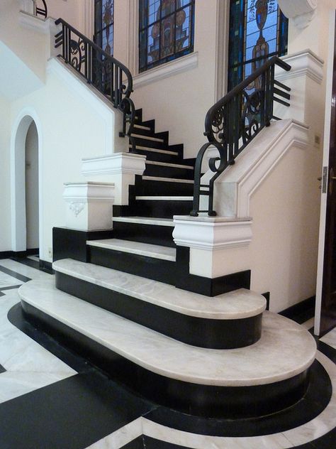 Staircase, Urca Stairs Railing Design, Art Deco Staircase, Art Deco Stairs, Safety Grill, 2023 Decor, Grill Designs, Stairs Railing, Stair Railing Design, Steel Stairs