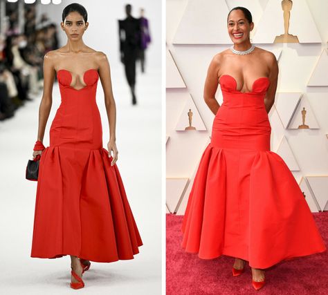 Celebrity Cocktail Outfits, Haute Couture Cocktail Dress, Early 2000s Red Carpet, Couture Fashion 2023, Oscars Outfit Ideas, Celebrity Dress Alike, 2023 Runway Fashion, Winter Cocktail Outfit, Cocktail Dress Winter