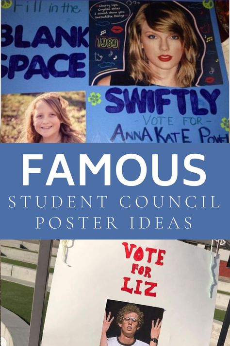 Campaign Poster Ideas, Student Government Posters, Student Government Campaign, Middle School Student Council, Student Council Speech, Slogans For Student Council, School Campaign Ideas, School Campaign Posters, Back To School For Teens