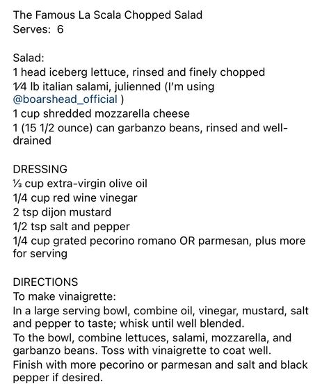 Chopped Club Salad, Pascals Chopped Salad, La Scala Recipes, La Sala Chopped Salad, Famous La Scala Chopped Salad 12 Tomatoes, Lascala Chopped Salad, Famous La Scala Chopped Salad, La Scala Salad Recipe, Lascala Salad Recipes