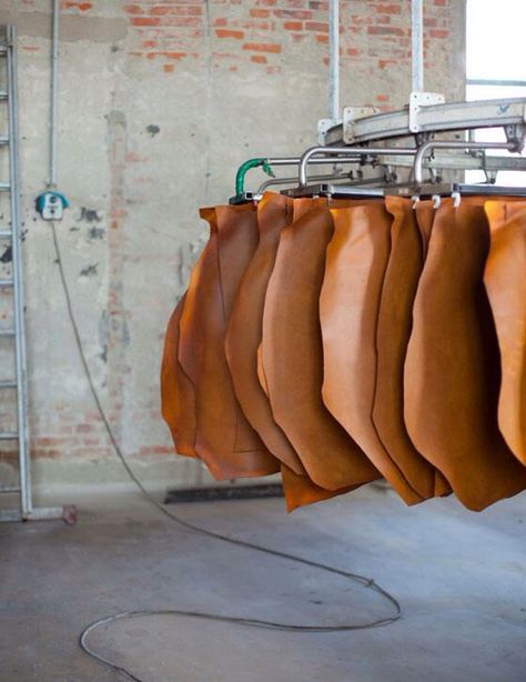 Joseph Duclos, Sewing Atelier, Textile Pattern Design Fashion, Something New Is Coming, Ally Capellino, Vibram Shoes, Leather Tanning, Warehouse Design, Leather Factory