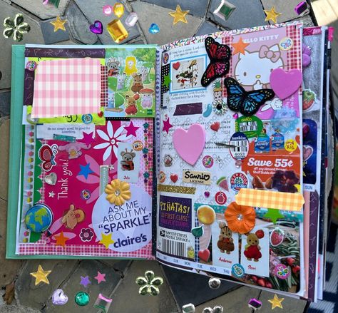 All Posts • Instagram Scrap Journaling Ideas, Sticker Book Aesthetic, Scrap Art Ideas, Fun Journal Pages, Scrap Journal Ideas, Easy Scrapbooking Ideas, Junk Journal Ideas Inspiration, Junk Crafts, Junk Journal Stickers