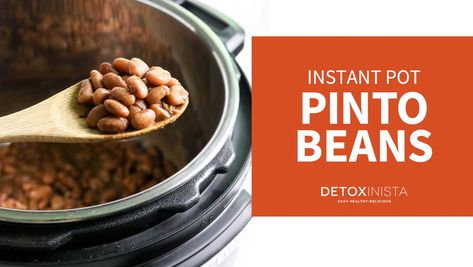 Instant Pot Pinto Beans, Freeze Beans, No Quotes, How To Soak Beans, Dry Beans, Single Recipes, Pinto Beans, Sourdough Recipes, Refried Beans