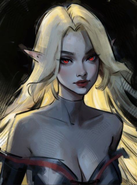 Home / X Female Characters Design, Female Drow Dnd, Elf Dnd Female, Elf Character Design Female, Drow Woman, White Hair Character, Female Drow, Dnd Elves, Elf Characters