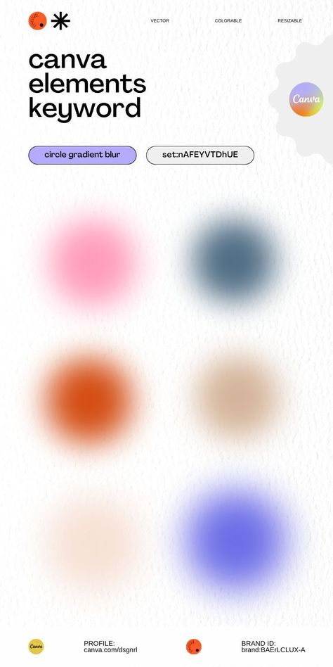 Aesthetic Pastel Gradient Circle Round Blur Background Vibrant | Canva Elements Keyword Gradient Circle, Background Canva, Circle Infographic, Gfx Design, Keyword Elements Canva, Graphic Shapes Design, طابع بريدي, Desain Buklet, Canva Elements Keyword