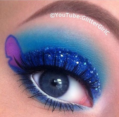 Stitch Halloween Makeup, Disney Eye Makeup, Stitches Makeup, Disney Eyes, Angel Makeup, Makeup Creative, Lilo Und Stitch, Cute Halloween Makeup, Beginners Eye Makeup