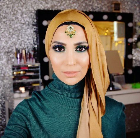 Lovely hijab with tikka #follow4follow #lyk4lyk Hijab With Tikka, New Video, Link In Bio, The Past, Makeup, On Instagram, Beauty, Instagram, Make Up