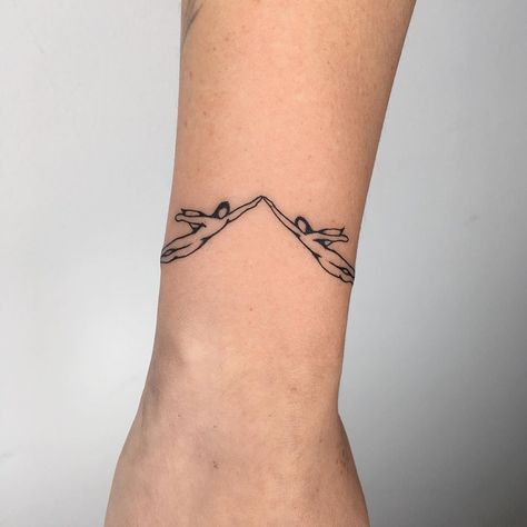 𝔎𝔜𝔏𝔈 𝔈𝔑𝔊𝔏𝔄𝔑𝔇 on Instagram: “Angel wrist cuff” Kyle England Tattoo, Wrist Cuff Tattoo, England Tattoo, Cuff Tattoo, Wrist Cuffs, Tattoo Inspo, In Peace, Rest In Peace, Tattoos And Piercings