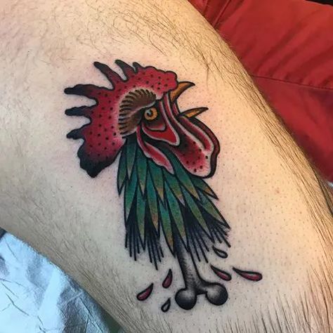 9 Best Rooster Tattoo Designs And Ideas | Styles At Life Rooster Head Tattoo, Traditional Rooster Tattoo, Rooster Tattoo Design, Tattoo Stencil Designs, Rooster Head, Rooster Tattoo, Dove Tattoo Design, Mexican Art Tattoos, Aztec Tattoo Designs