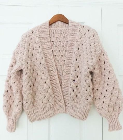 Free Sweater Pattern + Tutorial | Simple Everyday Eyelet Cardigan — Ashley Lillis Free Sweater Pattern, Ashley Lillis, Chunky Cardigan Pattern, Chunky Sweater Pattern, Chunky Knit Sweater Pattern, Knitting Patterns Free Dog, Free Knitting Patterns For Women, Ladies Cardigan Knitting Patterns, Easy Knitting Patterns Free