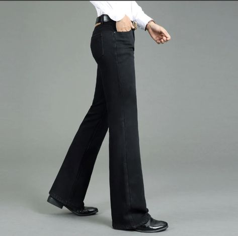 Thick Pants, Mens Smart Casual Outfits, Blazer Outfits Men, Velvet Flare Pants, Pants Outfit Men, Classy Outfits Men, Black Jeans Men, Indian Men Fashion, Stretch Denim Pants