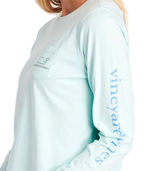 Shop Tri-Color Vintage Whale Long-Sleeve Pocket Tee at vineyard vines Vineyard Vines Shirts Women, Vineyard Vines Aesthetic, Vineyard Vines Pullover, Vinyard Vines, Vineyard Vines Long Sleeve, Coastal Granddaughter, Vineyard Vines Shirts, Birthday Board, Shirts For Teens