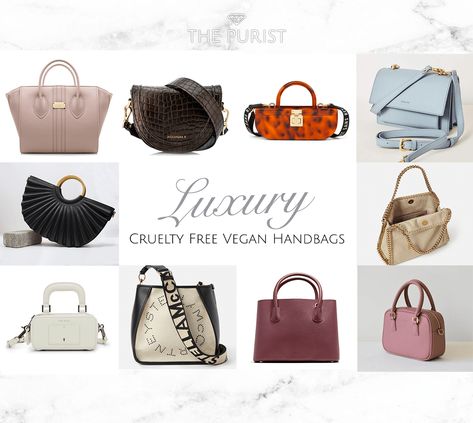 The Top 10 Cruelty Free + Vegan Luxury Bags I’m Lusting After in 2020. It goes without saying that each of these ten vegan luxury bags are not only functional, but headturningly gorgeous. Gone are the days of plasticy polyurethane and weird hemp fabrics. The designers behind these ethical beauties are household names, for those in the know. And most of these handbag designs are bonafide cult classics, whether you’re vegan or not. Vegan Luxury Bags, Vegan Designer Bags, Angela Roi, Shoes Outfit Ideas, Makeup Luxury, Elegant Work Outfits, Vegan Design, Investment Bags, Vegan Bag