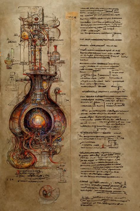 Spirits Concept Art, Steampunk Illustration, Inexpensive Art, Alchemy Art, Magic System, Bullet Planner, Witchcraft Spell Books, Halloween Books, Dungeons And Dragons Homebrew