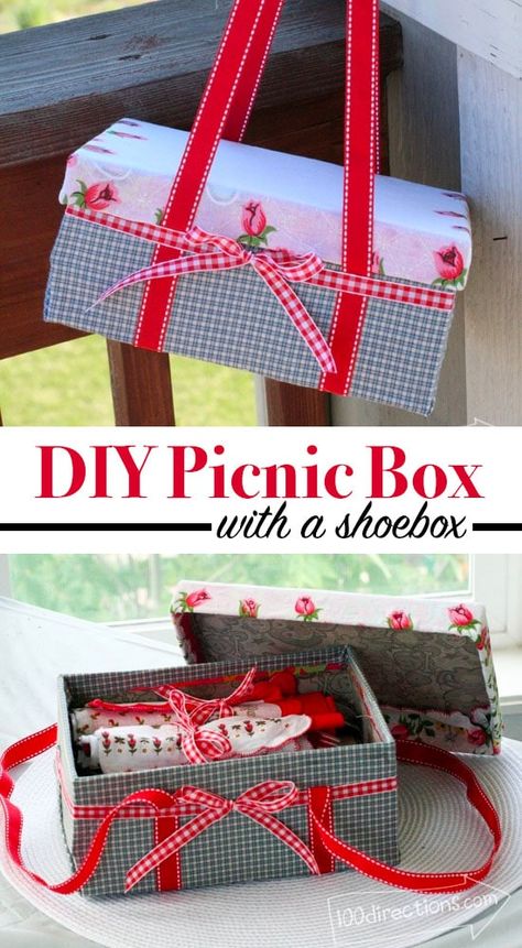 Diy Picknick Basket, Disposable Picnic Basket, Packing A Picnic Basket, How To Pack A Picnic Basket, How To Make A Picnic Basket, Picnic Crafts For Kids, Diy Picnic Basket Ideas, Picnic Boxes Ideas, Picnic Baskets Ideas