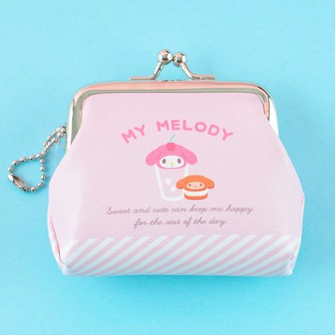 My Melody Coin Purse, Cute Coin Purse, Kawaii Shop, My Melody, Cute Bags, Purse Wallet, Coin Purse, Hello Kitty, Coin