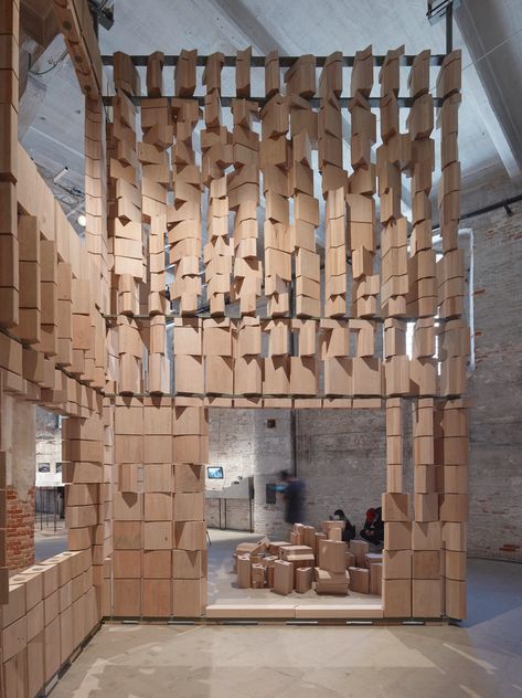 » Leonmarcial’s Installation at the Venice Biennale 2021 Celebrates the Dialogue Between Architecture and the Environment Installation Architecture, Architectural Sketch, Venice Biennale, Structure Architecture, Retail Design Blog, Exhibition Space, Booth Design, Architecture Firm, The Environment