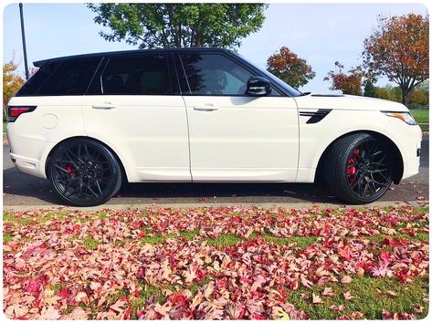 Range Rover Sport Black, Dream Car Aesthetic, White Range Rover, Range Rover White, Cars Range Rover, Discovery Range Rover, Range Rover Sport 2014, Luxury Cars Range Rover, Land Range Rover