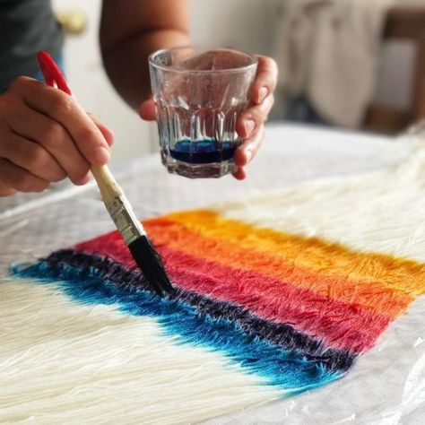 Meet the indie dyers creating their own yarns and fabrics | Mollie Makes | Bloglovin’ Yarn Tutorials, Wooden Crafts Diy, Dye Yarn, Indie Dyed Yarn, Mollie Makes, Hand Painted Yarn, Sand Crafts, Crafts With Pictures, Yarn Diy