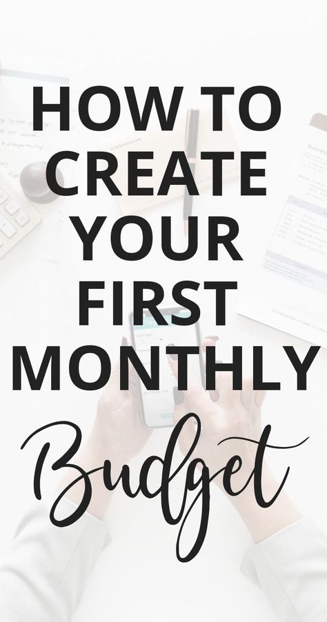 How to Create a Monthly Budget (When You Hate Budgeting) - Creating a monthly budgeting doesn’t have to be scary! Here are some easy steps you can follow budget your money and take control of your finances , even if you’re a beginner or hate budgeting. #money #moneytips Setting Up A Budget, Financial Budget, Simple Habits, Home Budget, Monthly Budget Planner, Organized Life, Organizing Tips, Create A Budget, Savings Plan