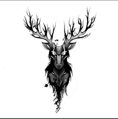 Stag Tattoos For Guys, Stag Skull Tattoo Design, Norse Stag Tattoo, Elk Tattoo Men, Dear Tattoos, Pirografo Ideas, Stag Tattoo Design, Buck Tattoo, Stag Logo