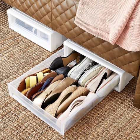 Under Bed Drawer Laundry Room Storage Shelves, Shoe Drawer, Dorm Room Bedding, Under Bed Drawers, Underbed Storage, Bed Storage Drawers, Regal Design, Organize Drawers, Laundry Room Storage