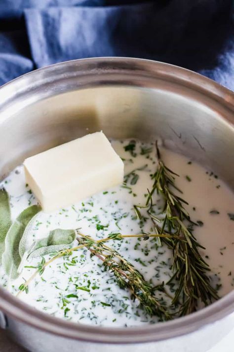 Garlic Herb Mashed Potatoes - House of Yumm Savory Mashed Potatoes, Garlic Herb Mashed Potatoes Recipe, Herb Mashed Potatoes Recipe, Herb Mashed Potatoes, Potato Loaded, Potato Stacks Recipes, Garlic Herb Mashed Potatoes, Rosemary Mashed Potatoes, House Of Yumm