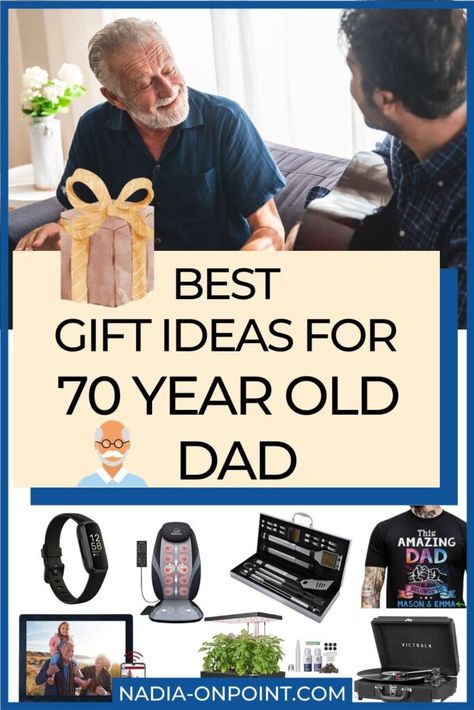 Thoughtful Gifts for 70 Year Old Dad 70 Birthday Gifts Men, 70 Birthday Gift Ideas For Men, 70 Year Old Birthday Ideas Men, Gifts For 70 Year Old Man, 70th Birthday Gift Ideas For Dad, 70th Birthday Ideas For Dad, Unique Birthday Ideas, Old Man Birthday, Dad Gift Ideas