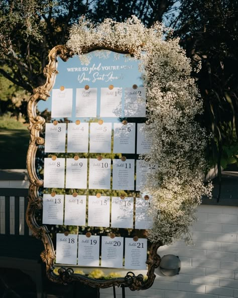 Mirror seating chart
#wswedding #dfwwedding #venue #catering #weddinginspo #weddinginspiration ⁠ Seating Chart Sign Mirror, Table Chart Wedding Seating Plans, Mirror Table Chart Wedding, Floor Length Mirror Seating Chart, Large Mirror Wedding Decor, Seating Chart Wedding Elegant, Seating Chart In Frame, Painting Seating Chart, Table Seating Chart Wedding Mirror