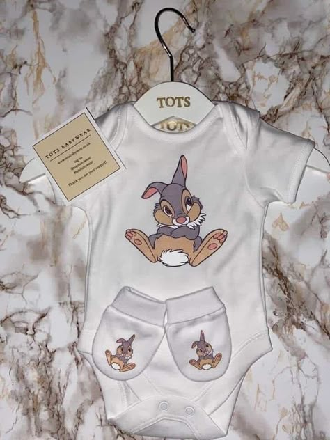 Bambi Thumper, Luxury Baby Clothes, Disney Baby Clothes, Baby Necessities, Foto Baby, New Baby Gift, Baby Life