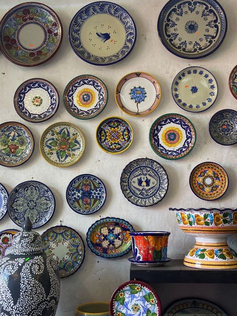 Pasta Shop, Monica Rose, Italian Plates, Mexican Wall, Decor 2023, Plate Wall Decor, Italian Dinner, Plate Decor, Plate Display