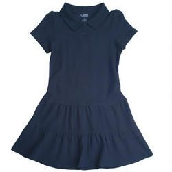 French Toast Ruffled Pique Polo Dress Girls 4-6X Toddler School Uniforms, French Toast School Uniforms, School Uniform Dress, Girls School Uniform, Polo Shirt Dress, Uniform Dress, Girls School, Girls Uniforms, Dress Shirt Sleeves