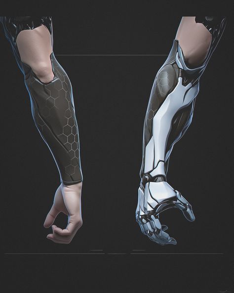 Augmentation Digest EP-2 Empower Your Potential: The Next Step in Human Evolution - - - #cybernetic #cybernetic #augmentation #cyborg #cyberpunk #cyberart #cybertribe Cybernetics Augmentation, Cyberpunk Prosthetic Leg, Cyberpunk Prosthetic, Running Prosthetic, Cybernetic Arm Concept Art, Cyberpunk Bionic Arm, Cybernetic Augmentation, Body Augmentation Cyberpunk, Cyberpunk Tattoo