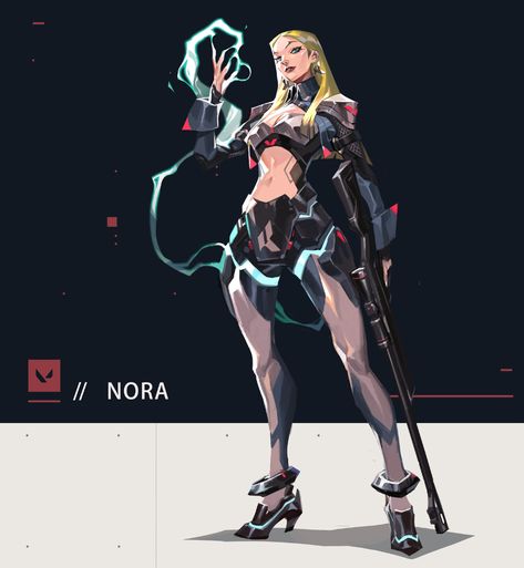 ArtStation - THE NEW AGENT -" NORA " valorant fan art, KAI CHANG Valorant Oc Design, Valorant Agents Fanart, Valorant Fan Art, Wavy Art, Valorant Art, Arte Cyberpunk, Cyberpunk Character, Military Girl, Concept Art Character