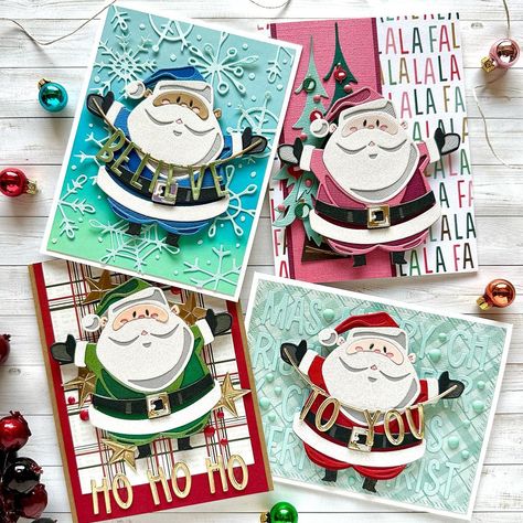 Sizzix Christmas Cards, Sizzix Christmas, Tim Holtz Sizzix Dies, Playing Card Crafts, Sizzix Cards, Tim Holtz Tags, Tim Holtz Crafts, Tim Holtz Dies, Tim Holtz Stamps