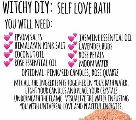 Witchy self love Bath lol cute Self Love Bath, Master Bath Tub, Water Witch, Spiritual Bath, Jasmine Essential Oil, Spiritual Journals, Wiccan Witch, Magick Spells, Eclectic Witch