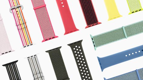 Apple Watch straps launch in new coloured and patterned designs New Apple Watch Bands, Apple Watch バンド, Shingle Colors, Apple Watch Bracelets, Cool Tech Gadgets Electronics, Electronics Mini Projects, New Apple Watch, Gadgets Technology Awesome, Apple New